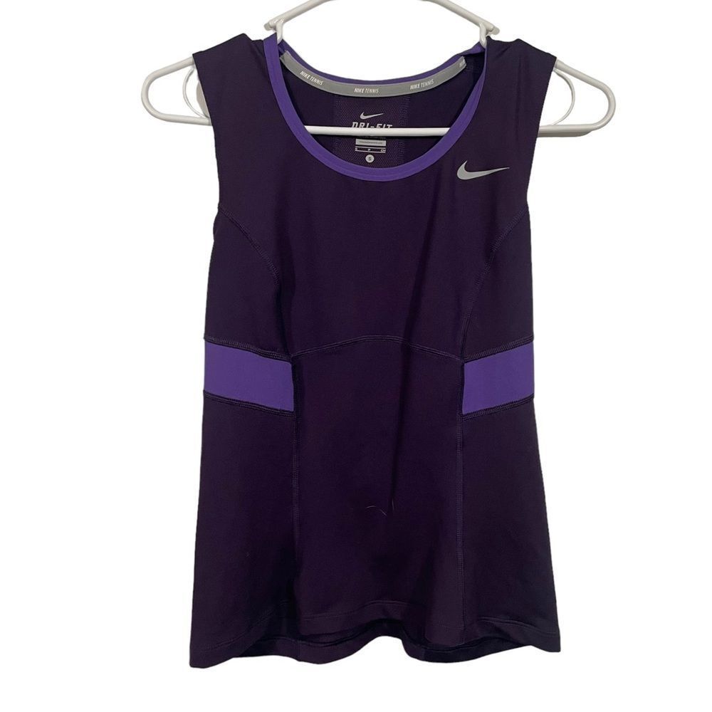 Nike Dri-Fit Tennis Purple Activewear Tank Top